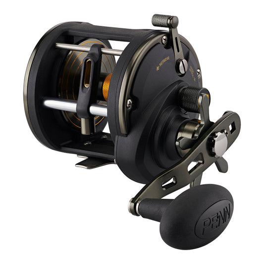 PENN SQLII30LWLH Squall II Level Wind Left Hand Reel