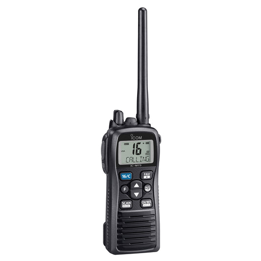 Icom M73 Submersible Handheld VHF Marine Radio - 6W