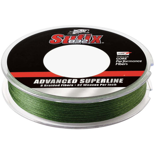 Sufix 832 Advanced Superline Braid - 10lb - Low-Vis Green - 300 yds