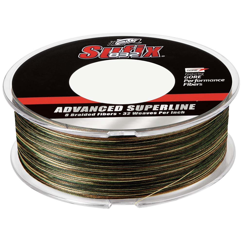 Sufix 832 Advanced Superline Braid - 30lb - Camo - 600 yds