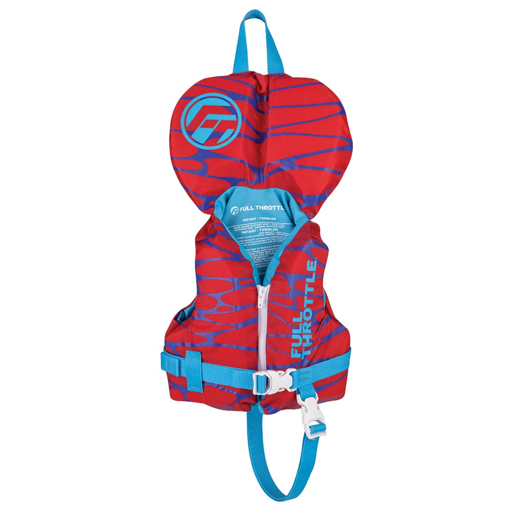 Full Throttle Infant Nylon Life Jacket - Red