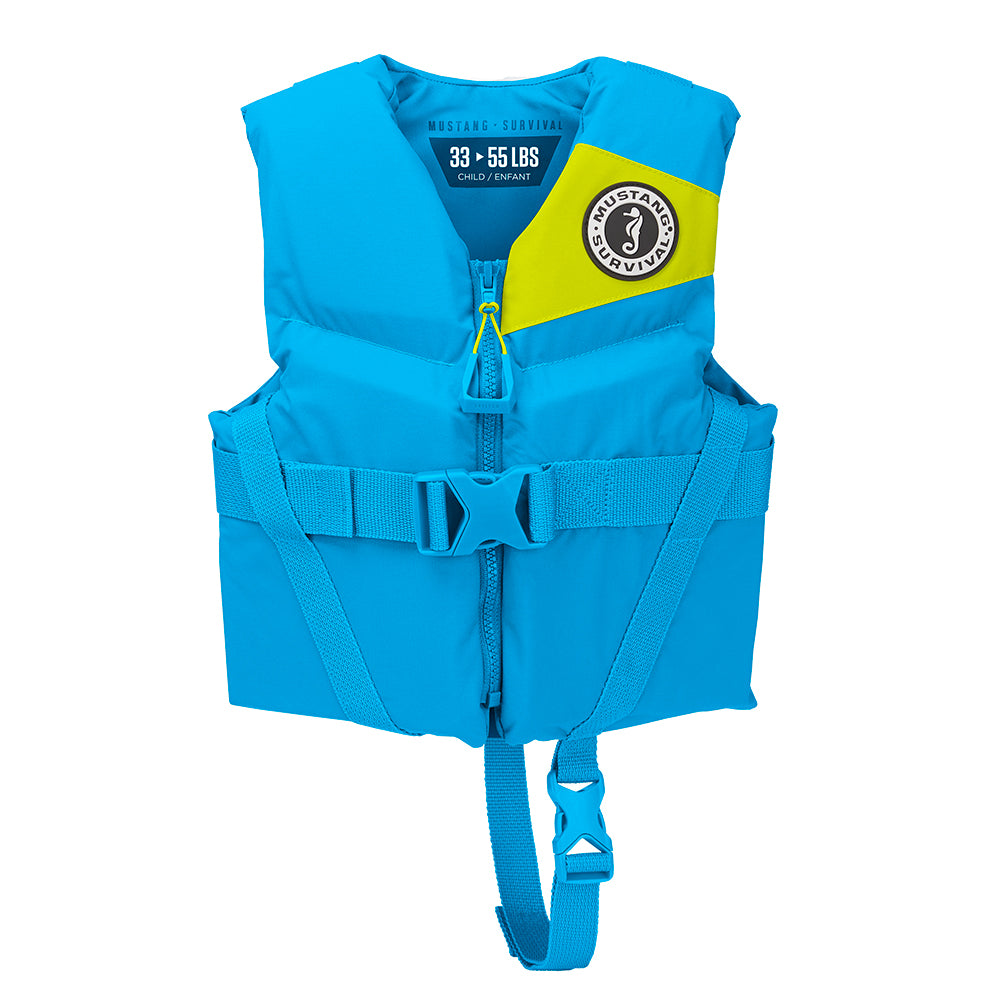 Mustang Child REV Foam Vest - Blue - Child