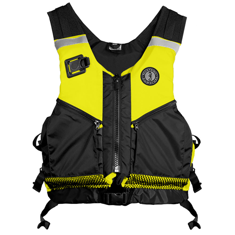 Mustang Operations Support Water Rescue Vest - Fluorescent Yellow/Green/Black - Medium/Large