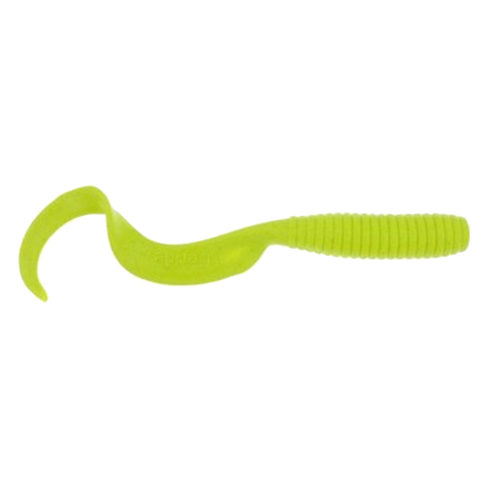 Berkley Gulp! Saltwater Grub - 5" - Chartreuse