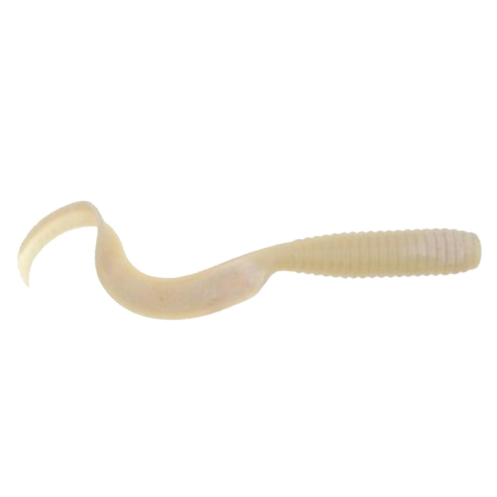 Berkley Gulp! Saltwater Grub - 5" - White Glow