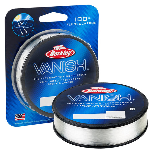 Berkley Vanish Fluorocarbon - 2lbs - 250yds - Clear