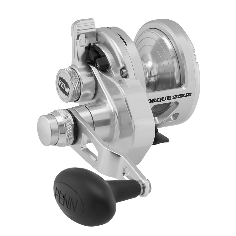 PENN Torque Lever Drag 2 Speed Reel Silver TRQ15XNLD2S