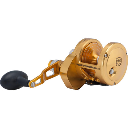 PENN Torque Lever Drag 2 Speed Reel Gold TRQ25NLD2