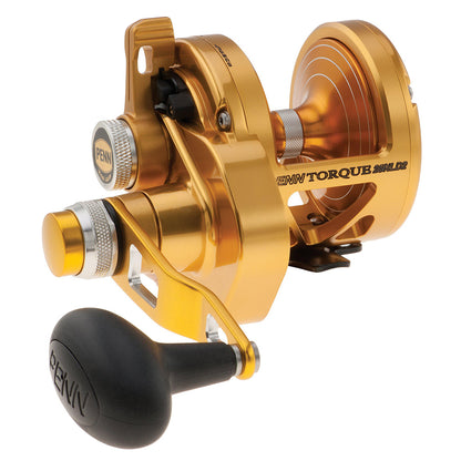 PENN Torque Lever Drag 2 Speed Reel Gold TRQ25NLD2