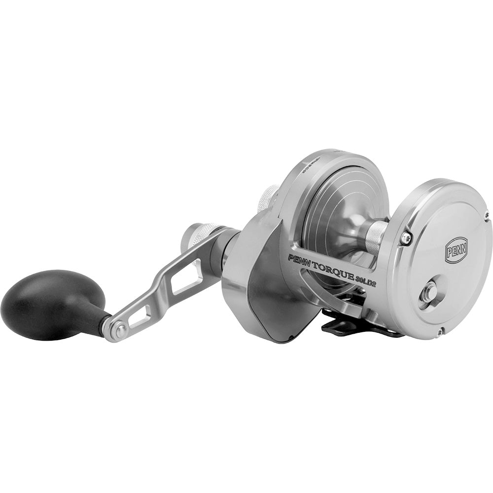 PENN Torque Lever Drag 2 Speed Reel Silver TRQ30LD2S