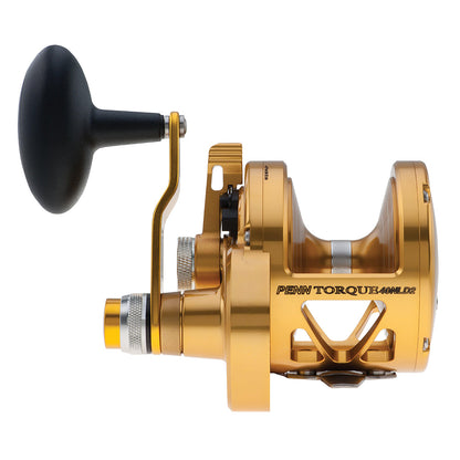 PENN Torque Lever Drag 2 Speed Reel Gold TRQ40NLD2