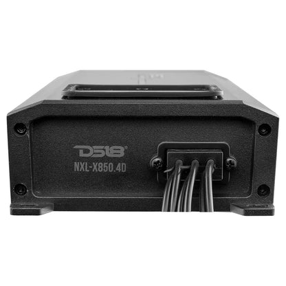 DS18 HYDRO 4 Channel Full-Range Class D Waterproof Marine Amplifier - 2400W