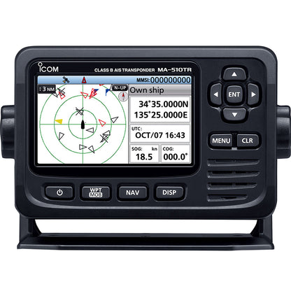 Icom MA-510TR AIS Transponder w/Antenna  4.3" Display