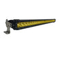 Black Oak 30" Yellow Lens Single Row LED Light Bar - Combo Optics - Black Housing - Pro Series 3.0